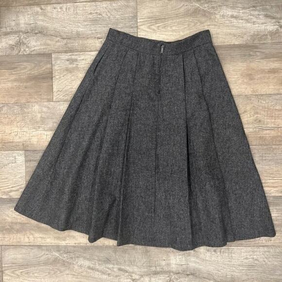 ZARA BLOGGER FAVE!!! Wool-Blend Midi Skirt NWT - Picture 16 of 16